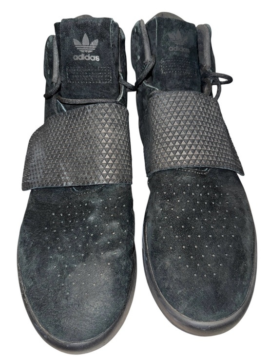 adidas Other - GUC- Men’s- Adidas- Sz 10.5- Black Tubular Invader Hightop Sneaker